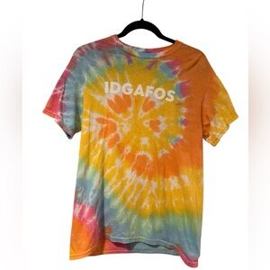 Dj Dillon Francis “IDGAFOS” Tie dye shirt size adult med
